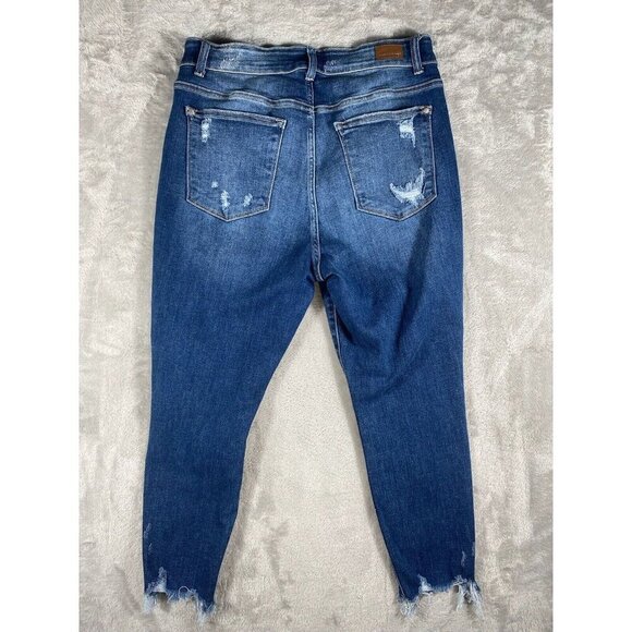 Judy Blue JB82253 Fremont High Rise Skinny Fit Jeans Denim size 16W - Picture 8 of 14